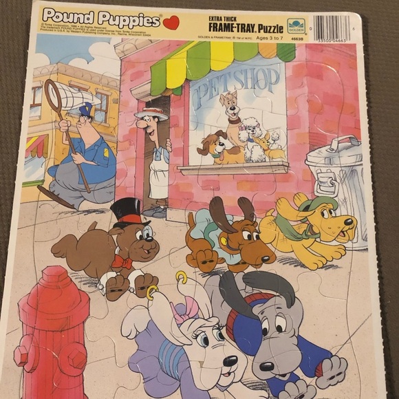 FIVE vintage puzzles - Picture 1 of 5